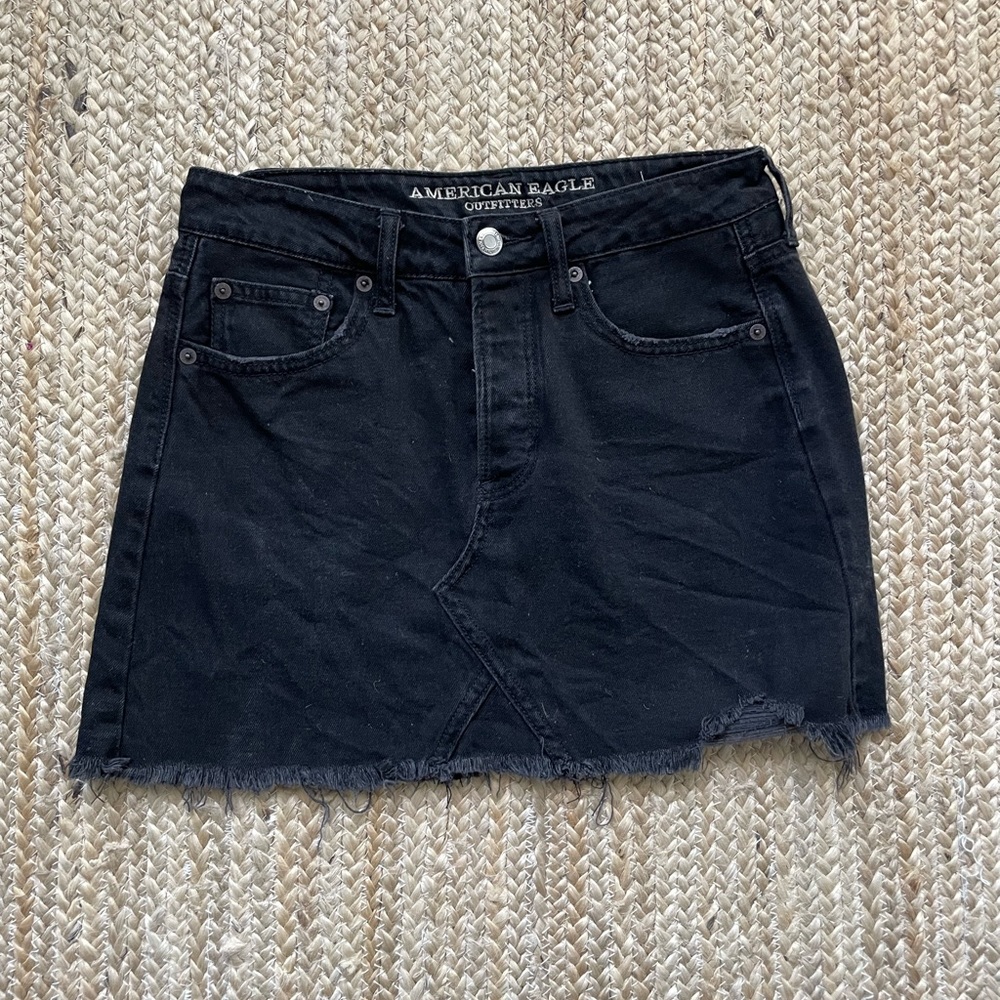 American Eagle Denim Mini Skirt
